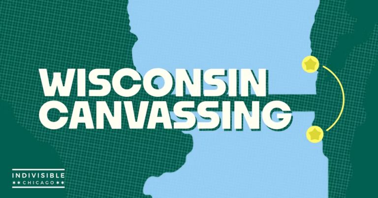 Come canvass in Wisconsin!