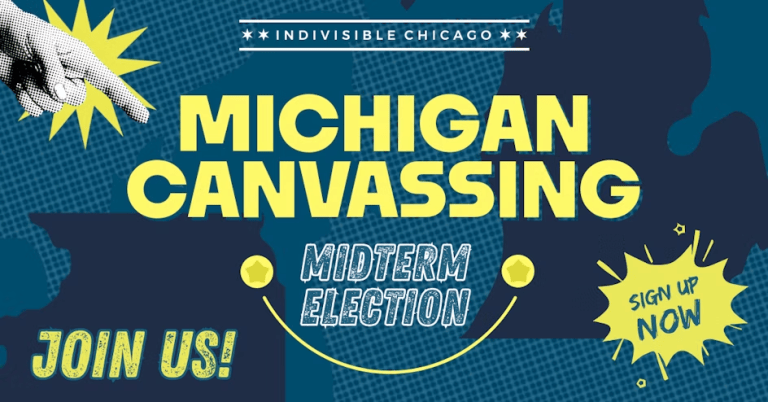 Come canvass in Michigan!